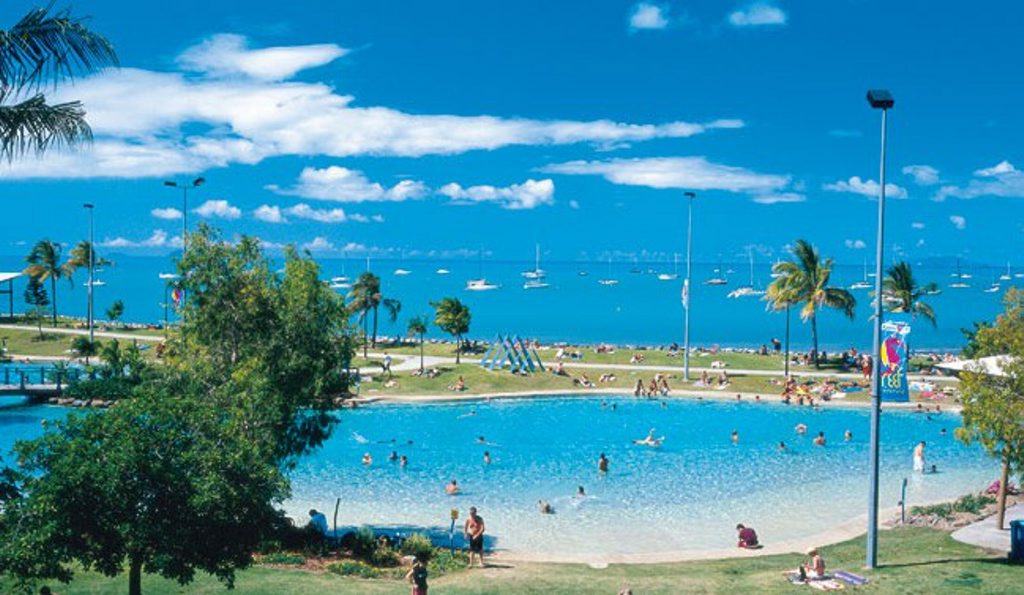 Airlie Beach's famous lagoon offers safe swimming facilities all year round. Airlie Beach's famous lagoon offers safe swimming facilities all year round.